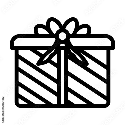 gifts line icon