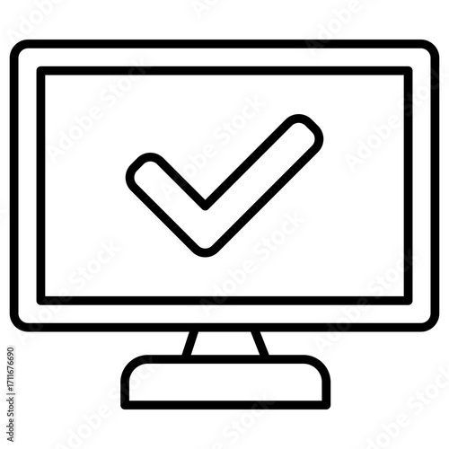 Connection Status Outline Icon