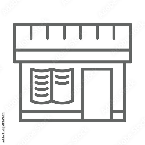 Bookstore icon design