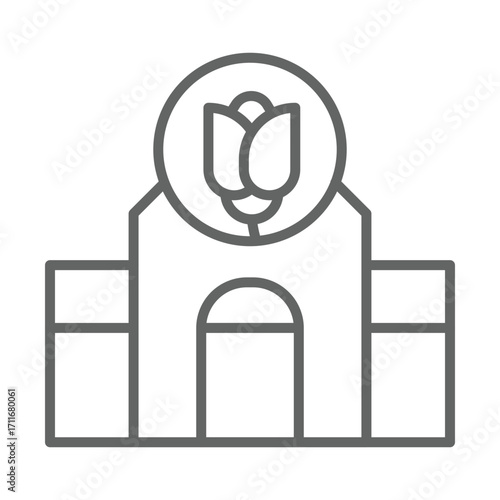 Flower Shop icon design