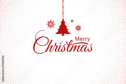 Merry Christmas and happy new year typography, December, stars, Christmas, Frost, Christmas tree typography in vector EPS, 10.