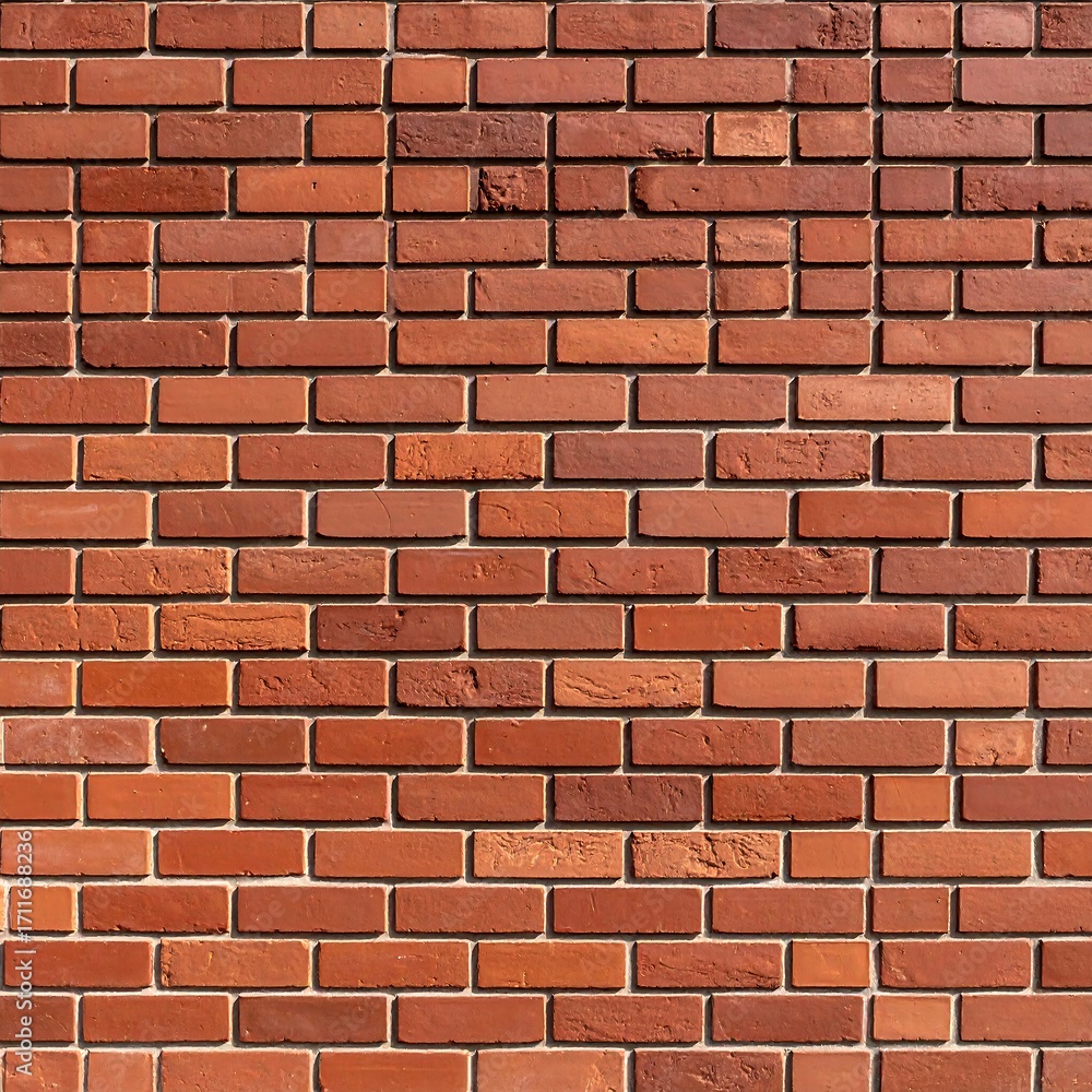 Obraz premium Red brick wall texture (2)