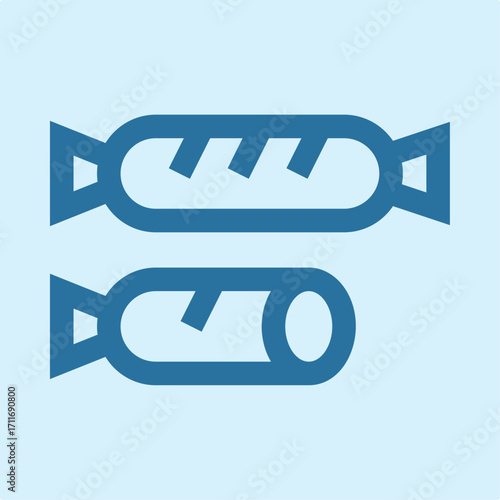 Candy symbol artwork trendy useful vector Illustration design pleasant colorful background