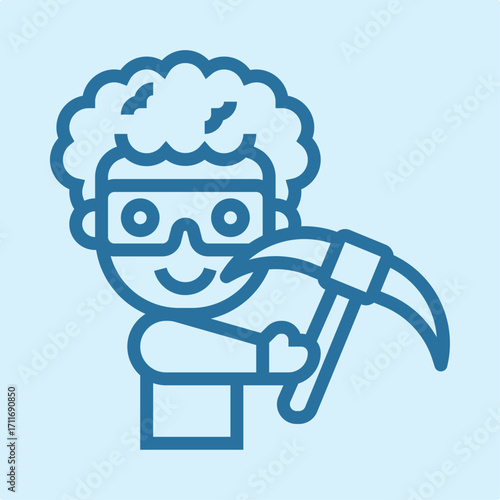 Farming symbol artwork trendy useful vector Illustration design pleasant colorful background