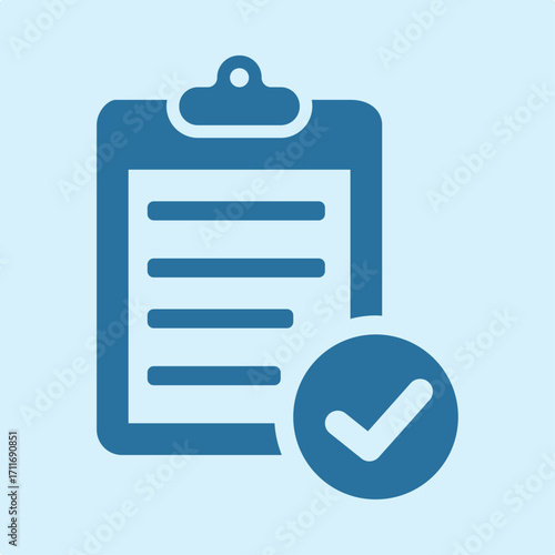 Checklist symbol artwork trendy useful vector Illustration design pleasant colorful background
