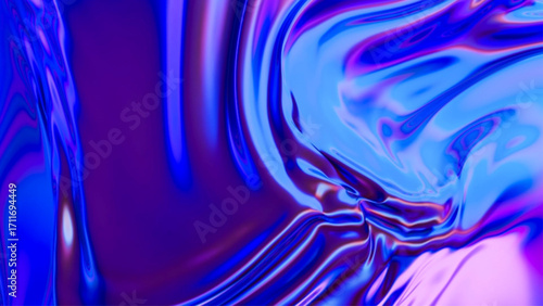 abstract blue liquid