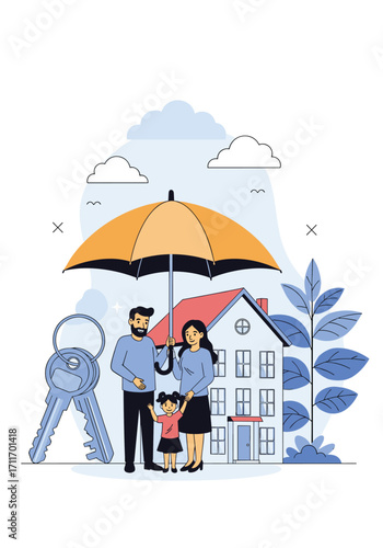 Protecting your family and home with comprehensive insurance coverage.