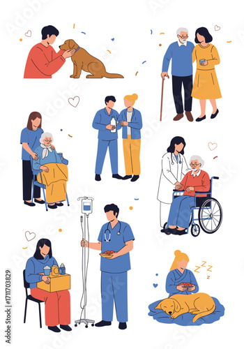 Helping seniors with medical and personal care needs in their homes.