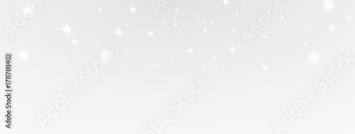 PNG glowing stardust with luminous festive dust