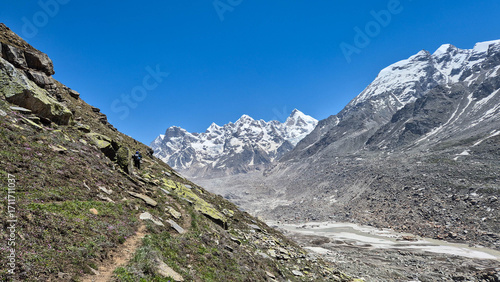 high mountain landscape