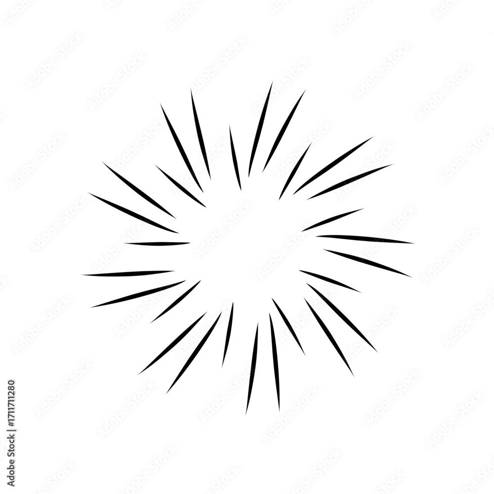 Obraz premium Abstract comic effect