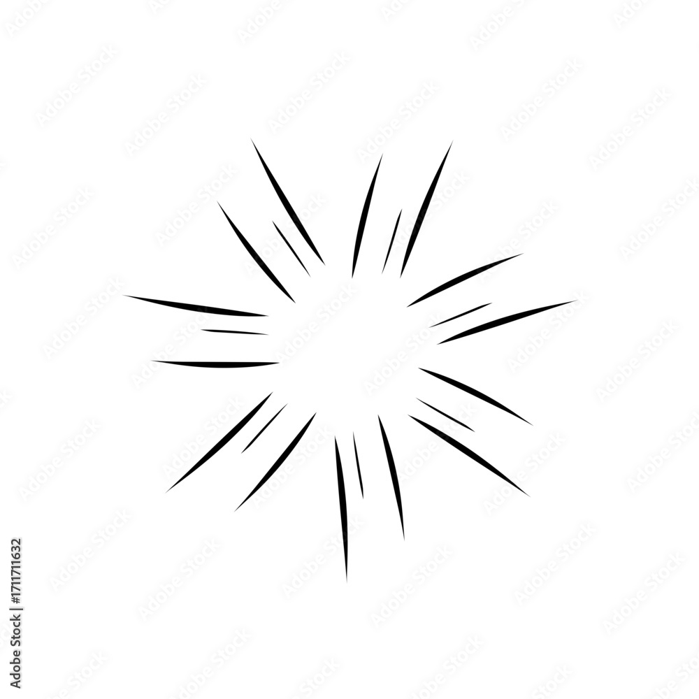 Obraz premium Abstract comic effect