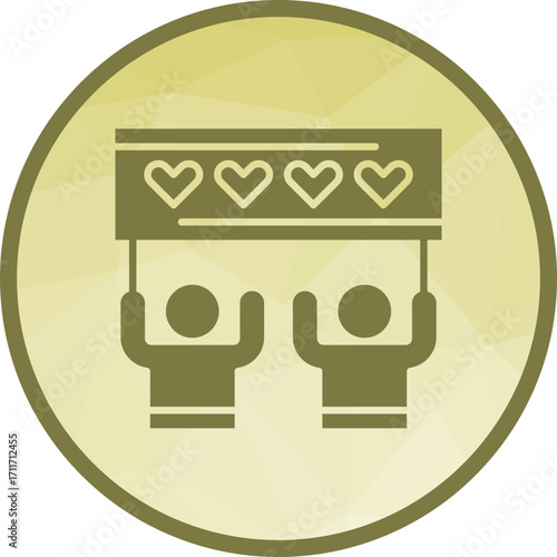 Fans icon vector image. Suitable for mobile apps, web apps and print media.