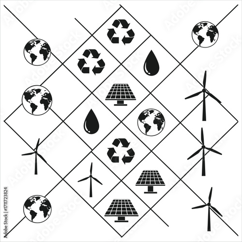 Eco-Friendly World Sustainable Energy and Environmental Protection in a Grid Design