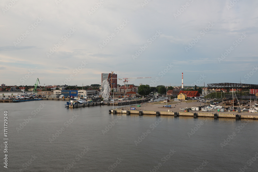 Fototapeta premium Hafengebiet