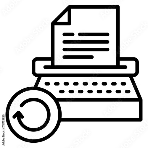 reprint icon
