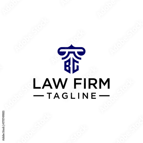 BG law logo design inspiration
