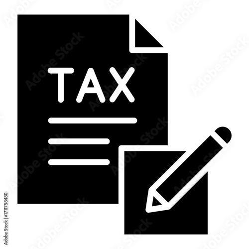 tax edit icon
