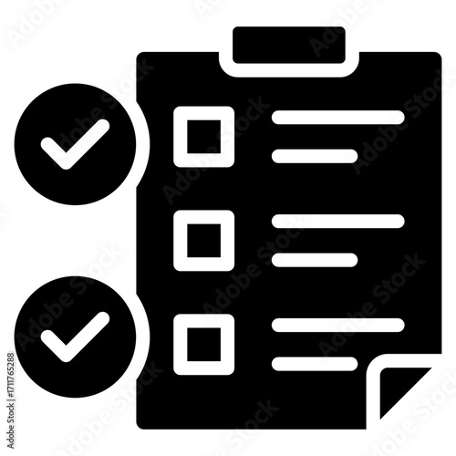 Checklist Clipboard Icon