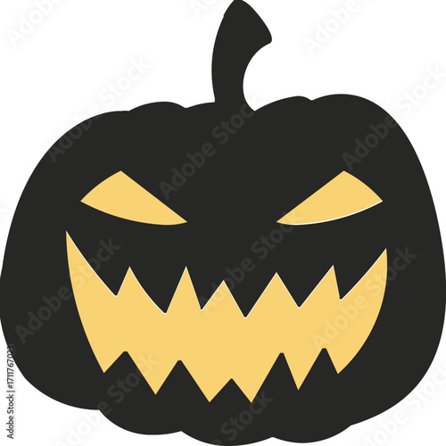 Spooky Halloween Pumpkin