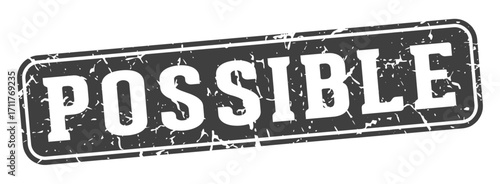 possible rectangular sign. possible stamp