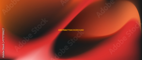 A subtle orange abstract gradient background that sparkles. Dinamic waves gradient for business card, presentation, brochure, banner, and wallpaper.	
