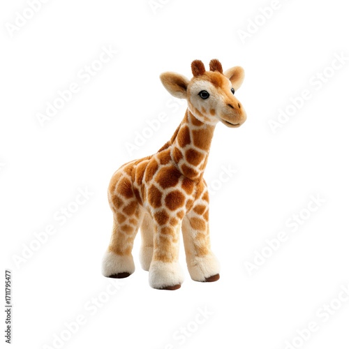Adorable Plush Giraffe Toy, Realistic Stuffed Animal for Kids