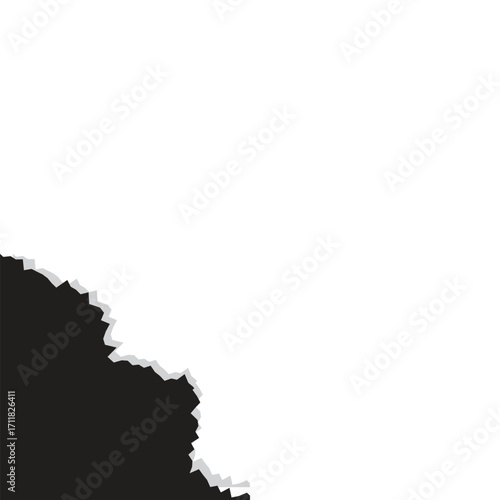 Torn Papper Corner