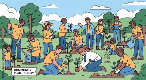 Community Planting Day.