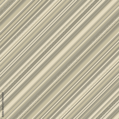 Elegant diagonal stripes in muted beige and gray tones create a sophisticated, seamless pattern.