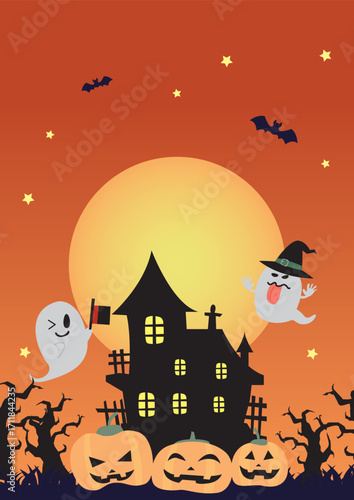 秋の可愛いハロウィンイラスト素材集
