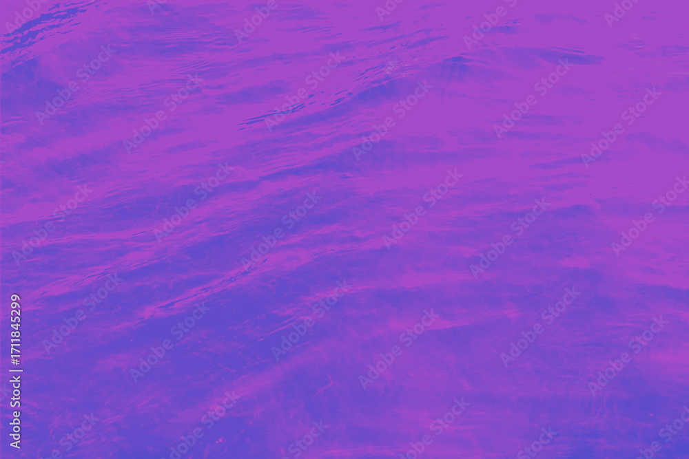 Obraz premium Purple pink blue wavy surface of sea,sky,clouds