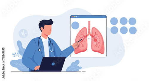 A doctor explains the anatomy of the lungs and its importance.