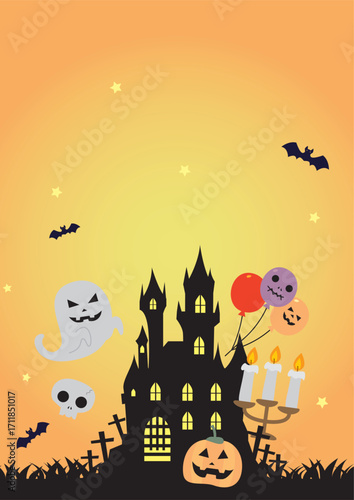 秋の可愛いハロウィンイラスト素材集
