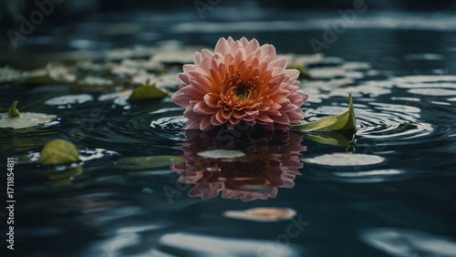 flower and water