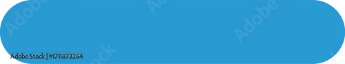 Vibrant blue rounded rectangular shape with soft gradients and subtle shadows