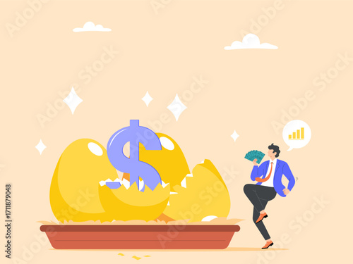 Investing in growth stocks or investing in assets that increase in value, receiving dividends or capital gains