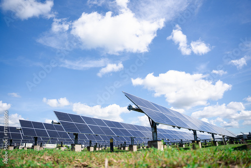 Durable ground-mounted solar panel installation designed for large-scale outdoor energy harvesting, optimized for farms, open land, and commercial renewable power generation
