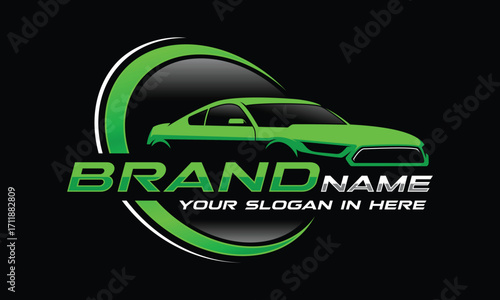 Parts Auto shop Logo
