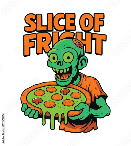 Spooky halloween t shirt design with classic elements