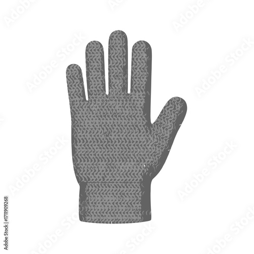 Chainmail Glove - Protective Medieval Armor for Hand Safety.