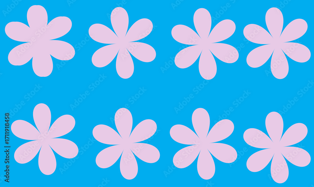 Fototapeta premium abstract background with flowers