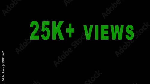 25k celebration neon text animation 4k video. Followers, like, subscribe, 25 light, typography video .90k followers Celebration text animation. 