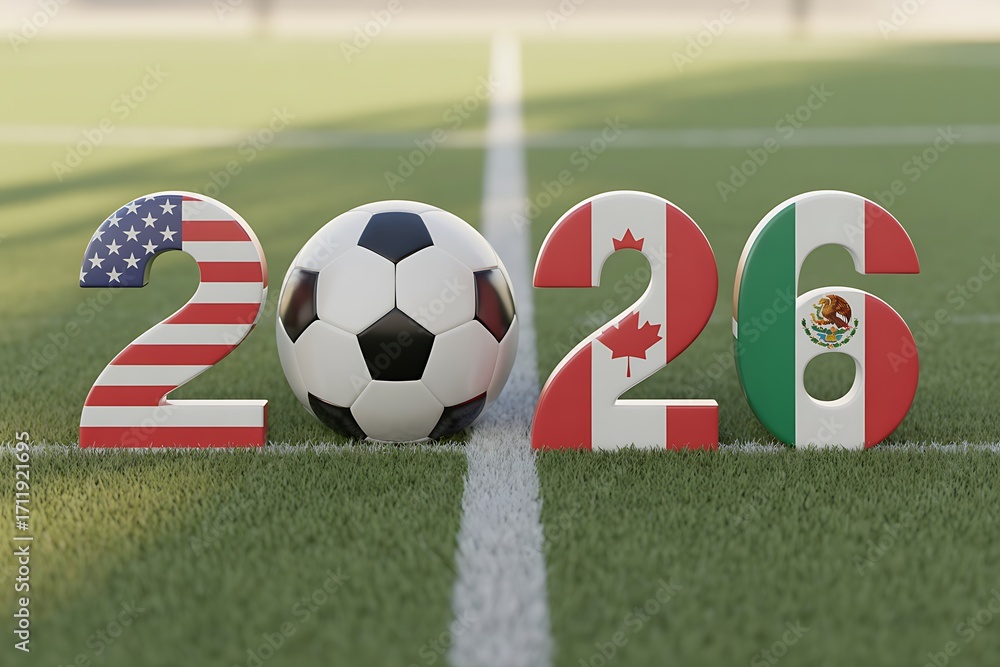 2026 World Cup Soccer USA Canada Mexico Flags Stock Photo Adobe Stock 2026-world-cup-soccer-usa-canada-mexico-flags-stock-photo-adobe-stock
