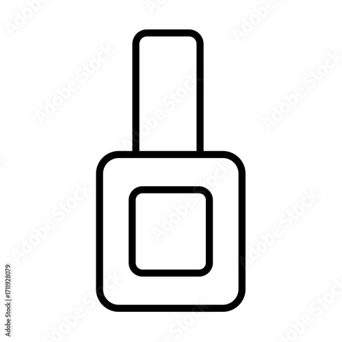 Makeup tools vector icon 100px nail polish