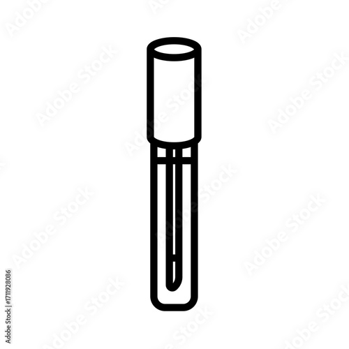 Makeup tools vector icon 100px liptint lipstick lipmatte