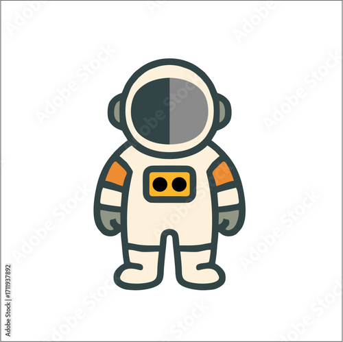 astronot icon and vector