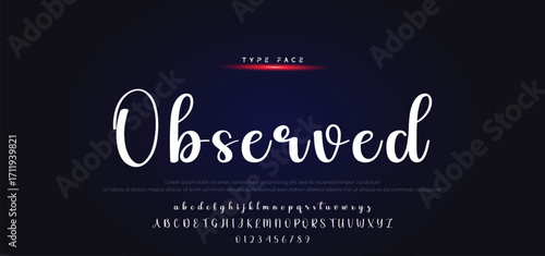 Vector of modern comical font and alphabet. Playful style font design, colorful childish alphabet, letters and numbers vector illustration