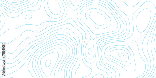 Topographic map background with geographic grid for hiking and mountain sport. luxury topographic wavy pattern and geographic grid map design. paper texture Imitation of a geographical map shade.