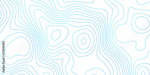Topographic map background with geographic grid for hiking and mountain sport. luxury topographic wavy pattern and geographic grid map design. paper texture Imitation of a geographical map shade.